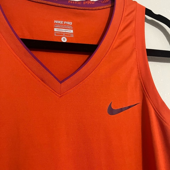 Nike Dri-Fit Tank Top Orange Size Small - Picture 4 of 5